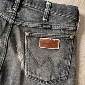 Vintage black faded WRANGLER jeans
